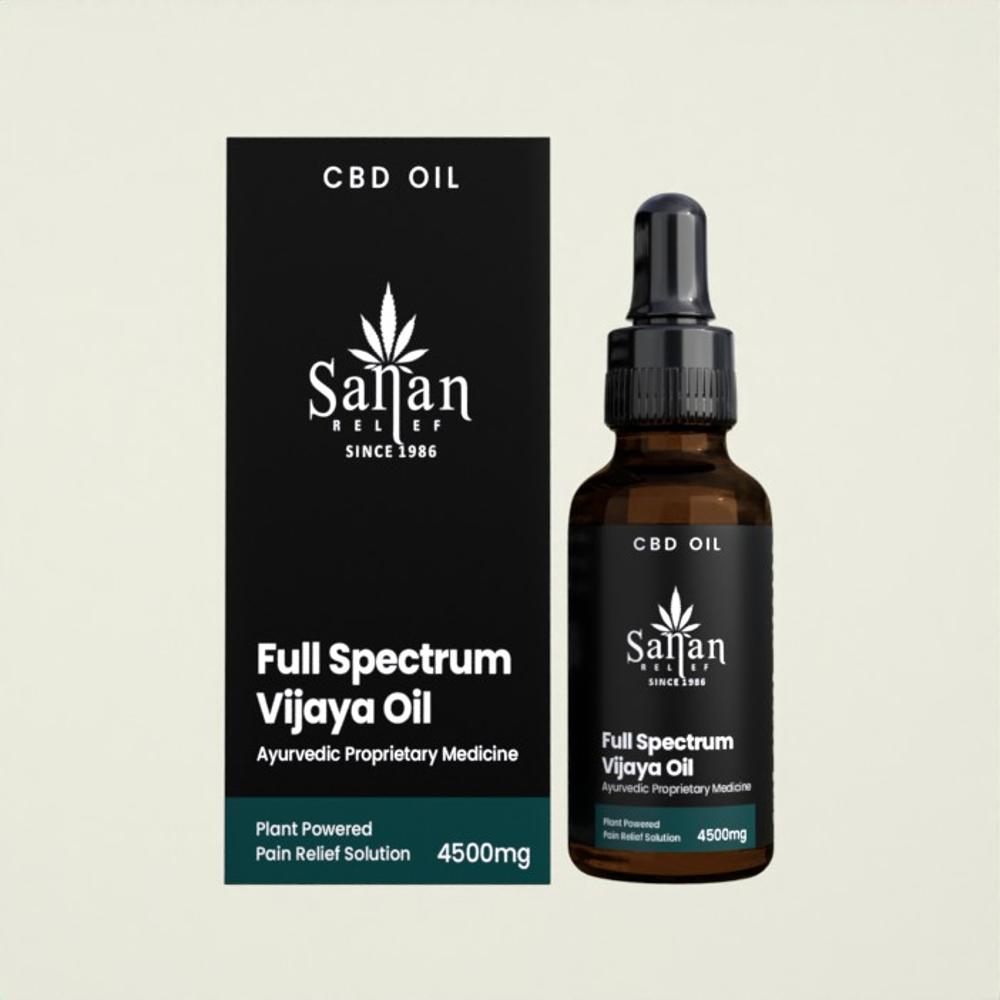 Sanan: Full Spectrum Vijaya Oil - 4500mg | 30ml