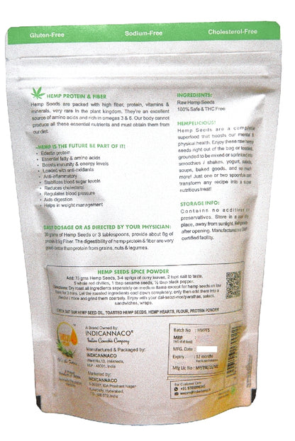 Indus Hemp: Natural Hemp Seeds