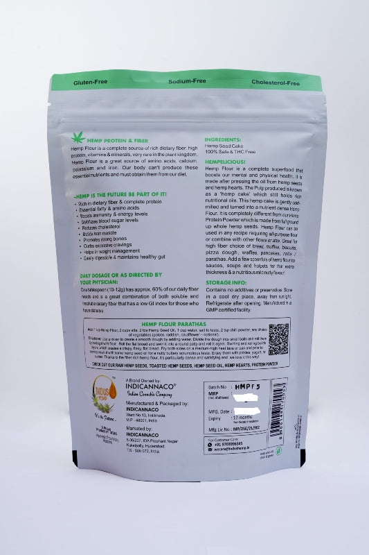 Back of a package with text and branding on a white background