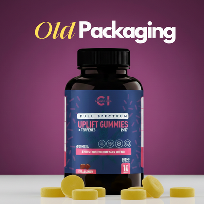 Cannazo: Uplift Gummies - Full spectrum + Terpenes – 500mg