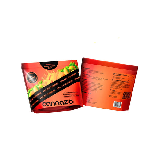 Cannazo: Uplift Gummies - Full spectrum + Terpenes – 500mg