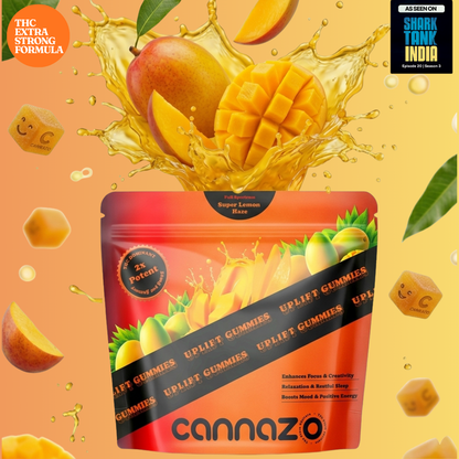 Cannazo: Uplift Gummies - Full spectrum + Terpenes – 500mg
